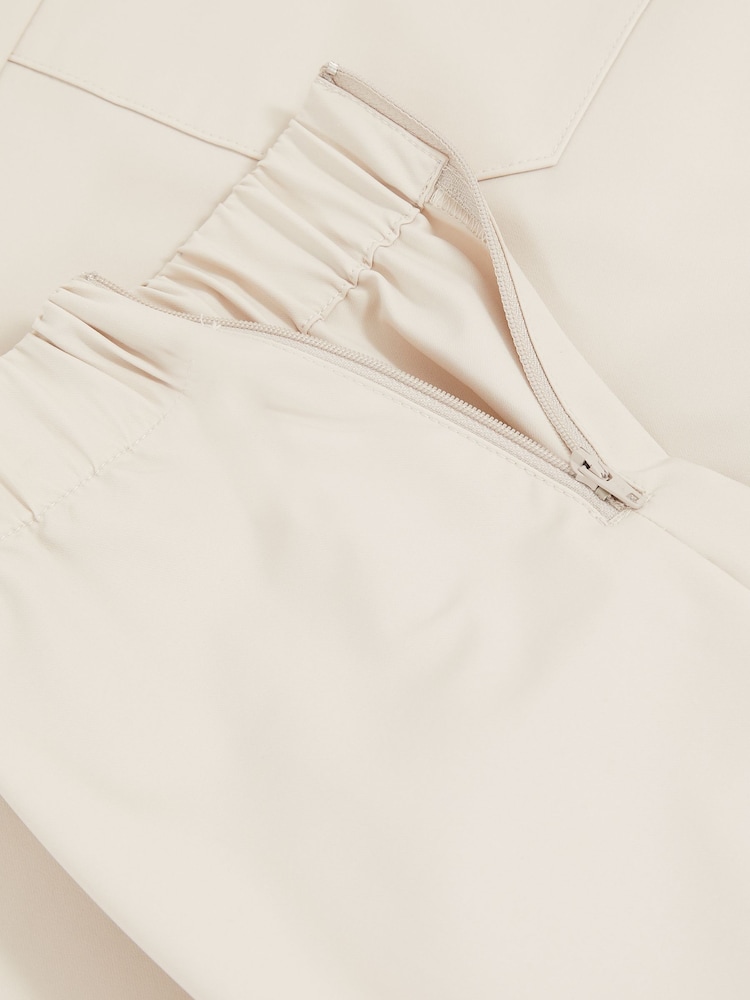 Stone - Reiss Climb Drawstring Technical Cuffed Trousers - Bild 7 von 7