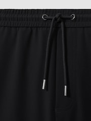 Reiss Navy Climb Short Drawstring Technical Cargo Shorts - Image 7 of 7