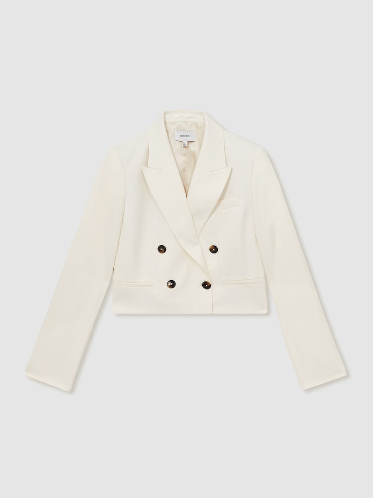 Reiss – zweireihiger, kurz geschnittener Blazer „Millie“ - Bild 2 von 6 Reiss – zweireihiger, kurz geschnittener Blazer „Millie“ - Bild 2 von 6