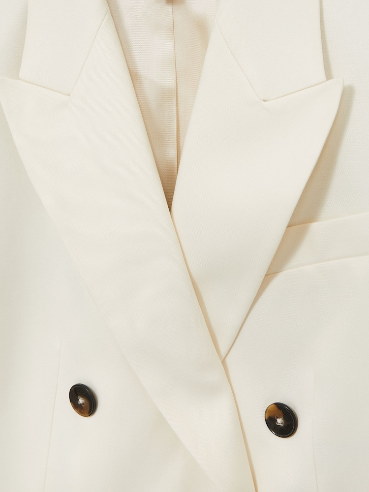 Reiss – zweireihiger, kurz geschnittener Blazer „Millie“ - Bild 6 von 6 Reiss – zweireihiger, kurz geschnittener Blazer „Millie“ - Bild 6 von 6