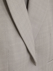 Reiss Harper Double-Breasted Cropped Wool-Blend Blazer - Bild 7 von 7