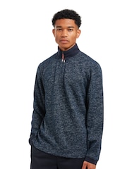 Middleton Ultra Soft Knitted Quarter Zip Funnel Neck Sweater - Image 1 of 6