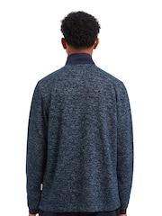 Middleton Ultra Soft Knitted Quarter Zip Funnel Neck Sweater - Image 2 of 6