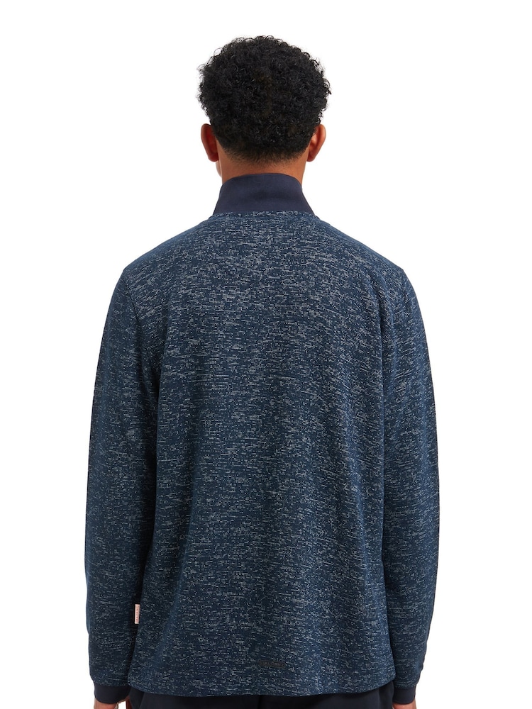 Middleton Ultra Soft Knitted Quarter Zip Funnel Neck Sweater - Image 2 of 6