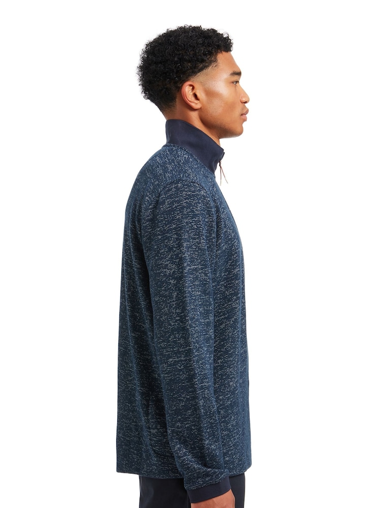 Middleton Ultra Soft Knitted Quarter Zip комір-воронка світл - Image 3 of 6