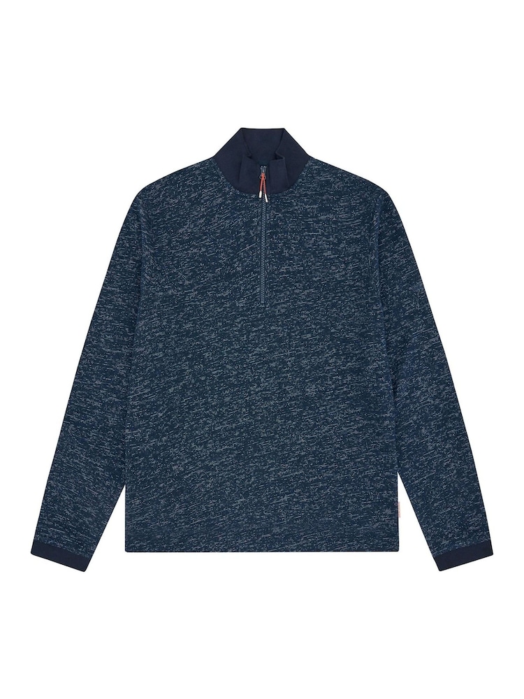 Middleton Ultra Soft Knitted Quarter Zip комір-воронка світл - Image 5 of 6