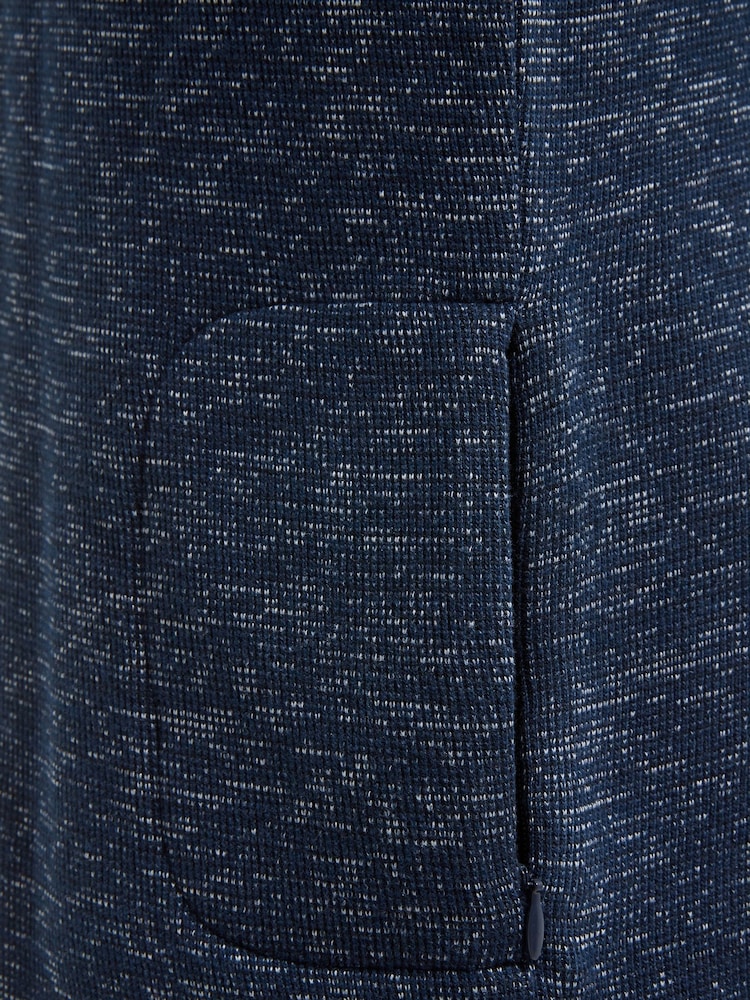 Middleton Ultra Soft Knitted Quarter Zip Funnel Neck Sweater - Image 6 of 6