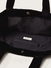 Monsoon Black Phoebe Floral Embroidered Tote Bag - Image 4 of 4
