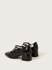 črna - Monsoon Gwen Patent Mary Jane čevlji z visoko peto - Slika 3 iz 3