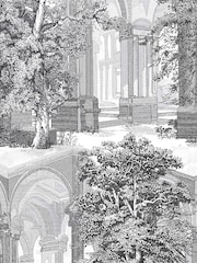Graham & Brown Tattoo Rivington Folly A4 Wallpaper Sample - Image 2 of 4