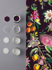 Graham & Brown Blackcurrant Physic Garden A4 Wallpaper Sample - Image 4 of 4
