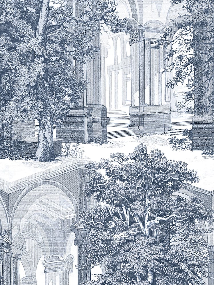 Graham & Brown Firework Rivington Folly A4 Wallpaper Sample - Image 2 of 4