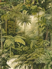 Graham & Brown Lush Green Benmore Ridge A4 Wallpaper Sample - Image 2 of 4