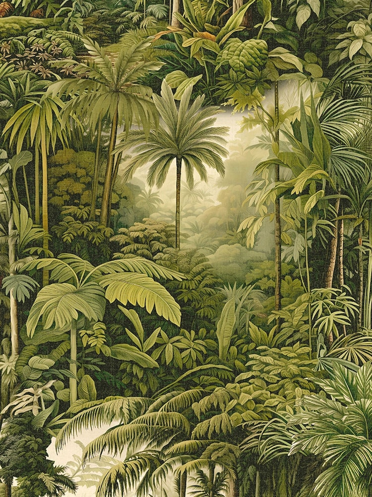 Graham & Brown Lush Green Benmore Ridge A4 Wallpaper Sample - Image 2 of 4
