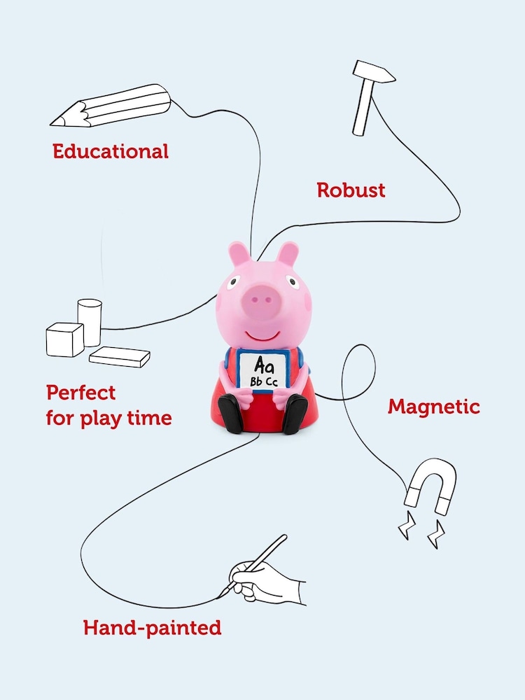 Tonies Peppa Pig's Bedtime Stories Audio Character - Peppa Pig Toys, Audiobooks For Children