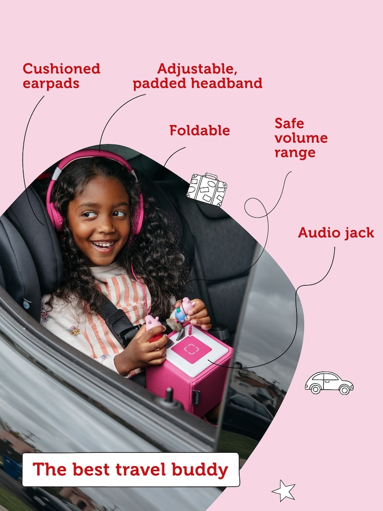 Tonies Foldable Headphones - Pink - Image 3 of 3