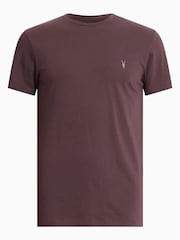 Червоний - Футболка Allsaints Tonic з коротким рукавом - Image 5 of 5