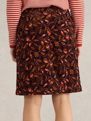 White Stuff Purple Melody Organic Cord Skirt - Image 3 of 6