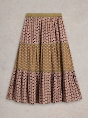 White Stuff Mabel Mixed Print Skirt - Bild 5 von 6