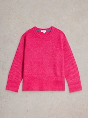 White Stuff Pink Sophia Jumper - Image 5 of 6