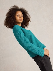 White Stuff Green Sophia Jumper - Image 3 of 6