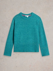 White Stuff Green Sophia Jumper - Image 5 of 6