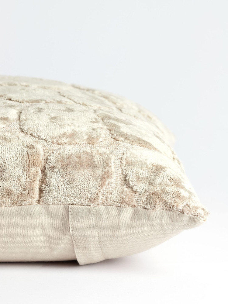 Light & Living Brown Zirafi Textured Cushion - Image 5 of 5 Light & Living Brown Zirafi Textured Cushion - Image 5 of 5