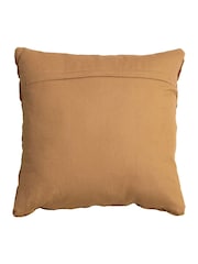 Light & Living Tan Brown Zirafi Textured Cushion - Image 3 of 3