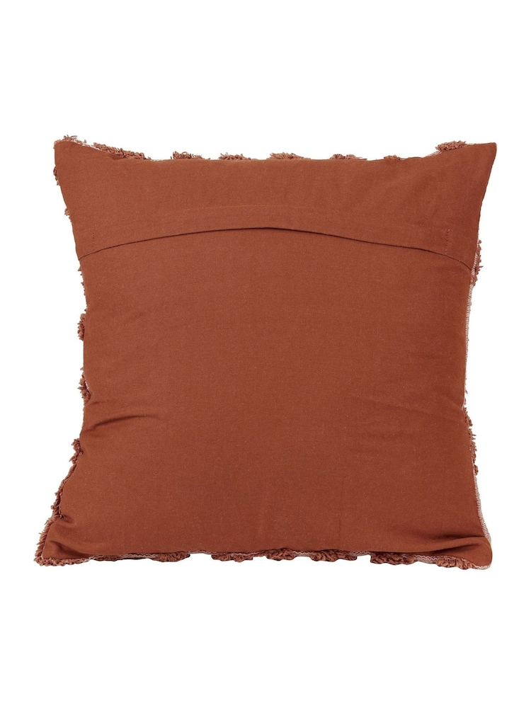 Light & Living Brown Sarmi Tufted Abstract Cushion - Image 3 of 3 Light & Living Brown Sarmi Tufted Abstract Cushion - Image 3 of 3