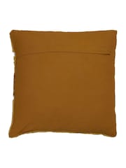 Light & Living Yellow Huslia Textured Abstract Cushion - Image 3 of 4