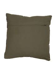 Light & Living Green Huslia Textured Abstract Cushion - Image 3 of 4