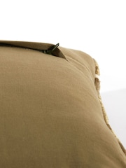 Light & Living Green Huslia Textured Abstract Cushion - Image 4 of 4