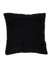 Light & Living Black Castro Braided Cushion - Image 4 of 4