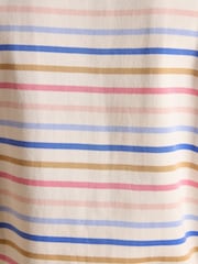 Joules Harbour Multi Short Sleeve Boat Neck Breton Top - Image 4 of 9