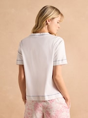Joules Jonty Fox Graphic Cotton Short Sleeve T-Shirt - Image 4 of 9