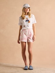 Joules Jonty Fox Graphic Cotton Short Sleeve T-Shirt - Image 5 of 9