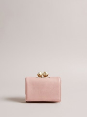 Ted Baker Pink Rosiela Small Bobble Purse - Image 1 of 5