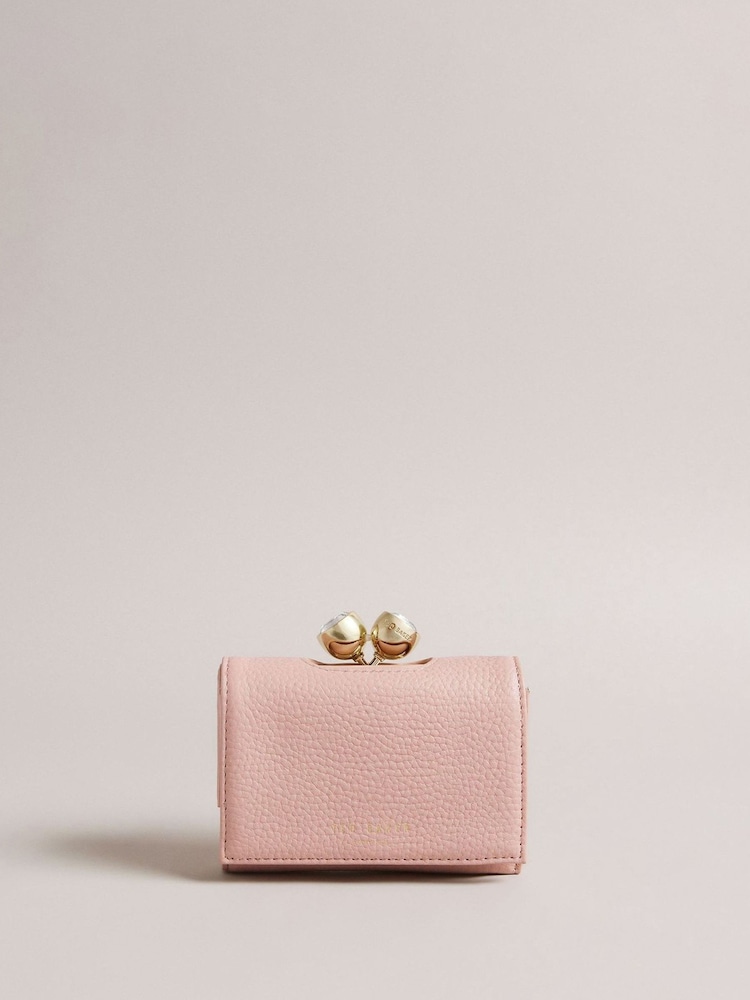 Ted Baker Pink Rosiela Small Bobble Purse - Image 1 of 5