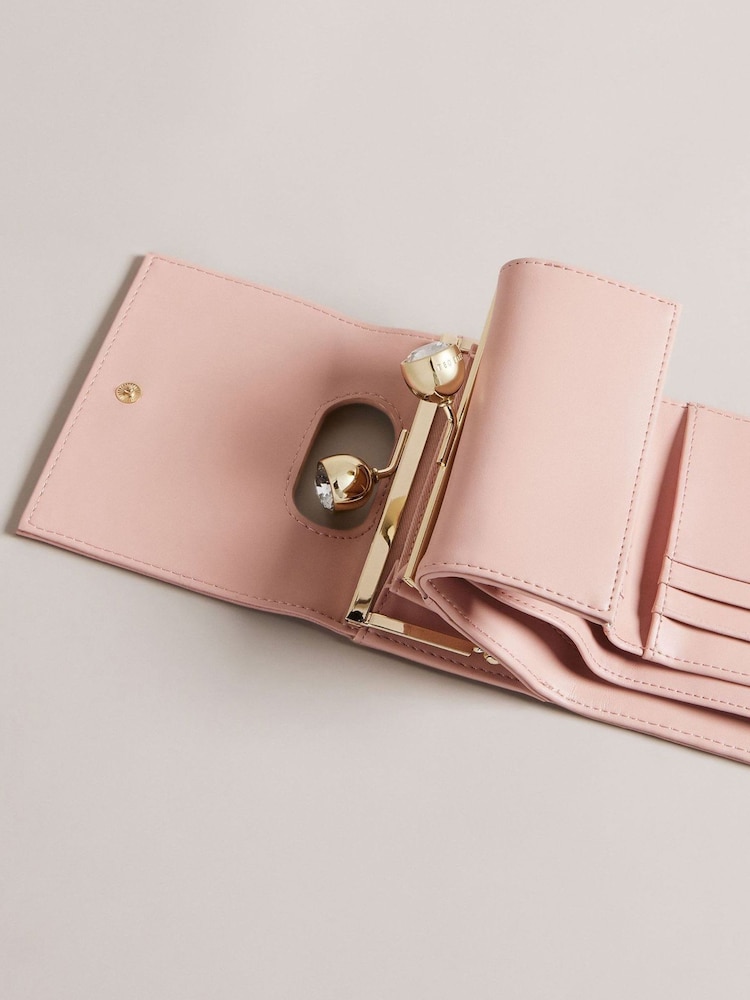 Ted Baker Pink Rosiela Small Bobble Purse - Image 5 of 5