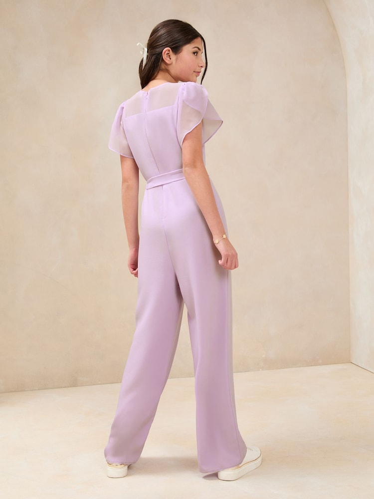Flieder-Violett - Lipsy – Jumpsuit mit Mesh-Einsatz (5–16 J.) - Bild 4 von 4 Flieder-Violett - Lipsy – Jumpsuit mit Mesh-Einsatz (5–16 J.) - Bild 4 von 4