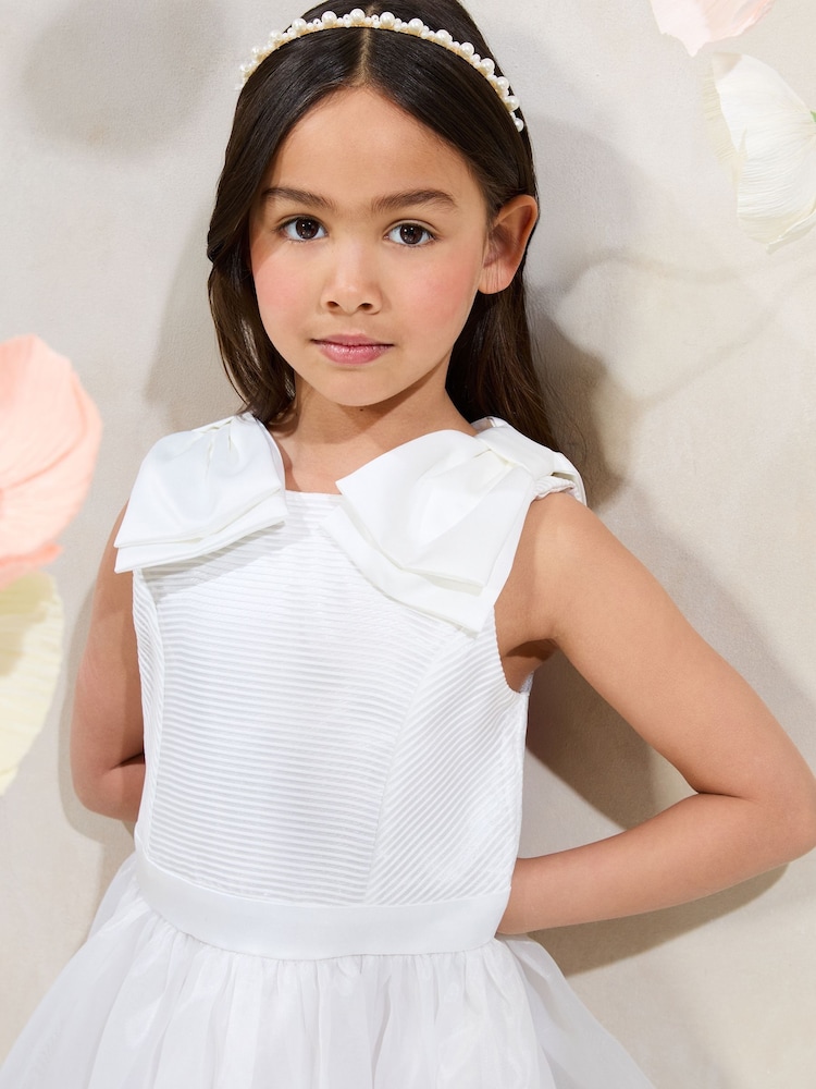 Vestido con lazos en los hombros para ocasiones especiales de Lipsy (5-16 años) - Imagen 2 de 3 Vestido con lazos en los hombros para ocasiones especiales de Lipsy (5-16 años) - Imagen 2 de 3