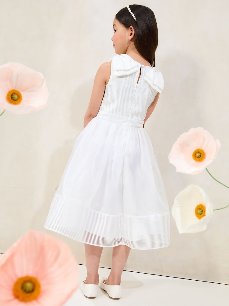 Vestido con lazos en los hombros para ocasiones especiales de Lipsy (5-16 años) - Imagen 3 de 3 Vestido con lazos en los hombros para ocasiones especiales de Lipsy (5-16 años) - Imagen 3 de 3