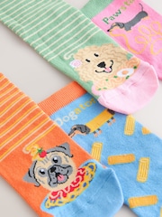 Pasta Dogs Slogan - Pack de 4 pares de calcetines tobilleros - Imagen 7 de 7