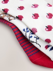 Snow White License Ankle Socks 3 Pack - Image 5 of 6