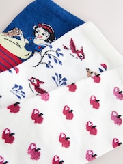 Snow White License Ankle Socks 3 Pack - Image 6 of 6