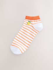 Fruit Stripe Trainer Socks 4 Pack - Image 2 of 7