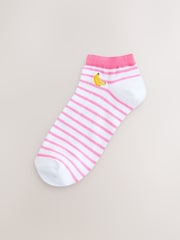 Fruit Stripe Trainer Socks 4 Pack - Image 5 of 7