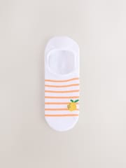 Stripe Fruit Invisible Socks 4 Pack - Image 5 of 7