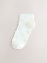 Neutral Hearts Trainer Socks 3 Pack - Image 2 of 6