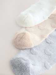 Neutral Hearts Trainer Socks 3 Pack - Image 6 of 6